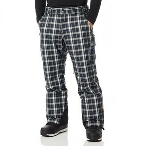 NWT Brooks Brothers Plaid Pro Sport Snowboarding Skiing Pants, RECCO Tech, XL